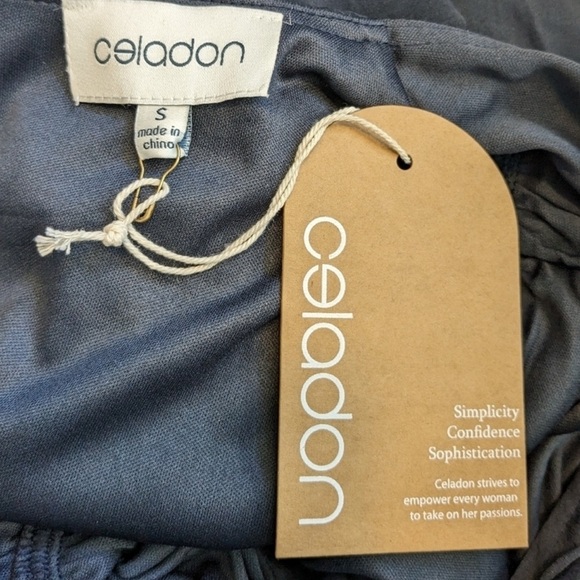 Celadon Elegant Teal Maxi Dress - Picture 6 of 7